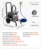 SucceBuy Membran-Airless-Farbspritzgerät 1100 W, tragbares Produktbild-Vorschau 7