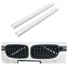 2x Kühlergrill Streben in WEISS für BMW F20 F22 F30 F31 F34 F32 F33 F36 G30 G31 – Produktansicht Náhled obrázku produktu