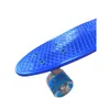 Pennyboard s LED kolieskami, 56 cm DARK BLUE Náhľad obrázku produktu 3