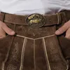Lange Lederhose Jakob - dunkelbraun, 60 Produktbild-Vorschau 6