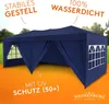 Kronenburg Faltpavillon 3x6m - Wasserfest, UV-Schutz 50+, 6 Produktbild-Vorschau 4