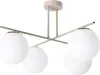 Deckenlampe Modena kaschmir-gold 4-flammig mit weißen Produktbild-Vorschau 2