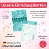 10 Einladungskarten Unterwasser mit Glitzer für Produktbild-Vorschau 2