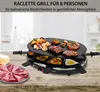 Syntrox Germany Raclette 8 Personen Glasplatte 900W Produktbild-Vorschau 5