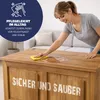 CASARIA® Holztruhe mit Deckel Groß 103L Volumen Sitzbank Produktbild-Vorschau 5