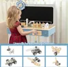 COSTWAY Werkbank Kinder aus Holz, Werkzeugbank mit Tafel, Produktbild-Vorschau 6