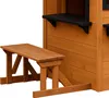 Detský domček Wiltec 178 x 126 x 158 cm z jedľového dreva, Náhľad obrázku produktu 5