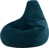 icon Sitzsack Bean Bag Dalton, Blaugrün, Cord, Groß, Produktbild-Vorschau 1
