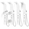 vidaXL Panneau de douche aluminium 20x44x130 cm blanc Voir les images du produit 8