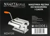 KRAFT&DELE | Nudelmaschine, Pasta Machine, verchromter Produktbild-Vorschau 15