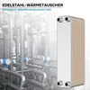 Wymiennik ciepła Wiltec 50 płyt, maks. 550 kW, 22 m³/h 5,55 Podgląd zdjęcia produktu 2