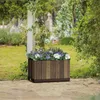 KETER 261034 garden planter walnut Produktbild-Vorschau 4