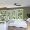 Elstead Eris leiser Deckenventilator mit LED Licht Ø152cm Produktbild-Vorschau 13