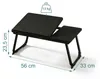 Relaxdays Laptoptisch für Bett & Couch, klappbarer Produktbild-Vorschau 4