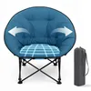 Sekey 2er Set Klappstuhl Gepolstert Camping Klappsessel XXL Produktbild-Vorschau 2