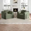 Sofa rozkładane typu "chenille" 2 w 1, z schowkiem w Podgląd zdjęcia produktu 2
