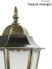 Hlava venkovní lampy Retro 1xE27 černá IP43 SU-MA Retro K Náhled obrázku produktu 5