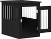 vidaXL Nábytok pre psov čierny dub 45 x 62 x 59 cm materiál Náhľad obrázku produktu 5