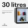 Klarstein Mini chladnička, 30 l, malá, tichá chladnička do Náhled obrázku produktu 2