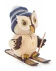 Miniatúrne figúrky Mini sova s lyžami ŠxVxH 50x80x105mm Náhľad obrázku produktu 11
