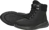 A pair of black winter boots shown from a diagonal angle against a white background. Voir les images du produit