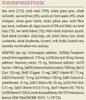 A list of ingredients and additives for pet food. Voir les images du produit