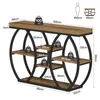 Tribesigns console tafel van 120 cm, in landelijke stijl, Productafbeelding-voorbeeld 2