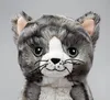 LILLEPLUTT Ikea Stofftier, Katze grau/weiß Produktbild-Vorschau 2