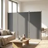 Outsunny Roomdivider, 3-delig, 260 x 34 cm, vrijstaand, Productafbeelding-voorbeeld 2
