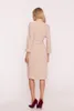 Stylove Midikleid für Frauen Aishik S415 beige M Produktbild-Vorschau 7