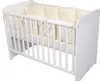Mantinel do postýlky Lorelli UNI 4 ks. 60x120 CM BEIGE Náhled obrázku produktu 3