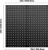 VEVOR Nástěnka na nářadí 24" x 12" Sada 2 nástěnných Náhled obrázku produktu 8