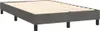 vidaXL Boxspringbett mit Matratze & LED Dunkelgrau 120x200 Produktbild-Vorschau 5
