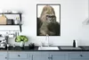 MuchoWow® Gerahmtes Poster Sonnenstrahlen leuchten in den Produktbild-Vorschau 3