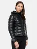 Tazzio Damen Lederjacke F510 (Schwarz, M) Produktbild-Vorschau 5