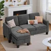BEALIFE Klassische Sofas | AR93 Ecksofa | 4-Sitzer | Produktbild-Vorschau 11