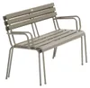 Gartenbank greensboro 2-sitzer kaffee  - Hespéride Produktbild-Vorschau 5