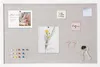 SucceBuy 30 "x20" biała tablica korkowa z lnianą Podgląd zdjęcia produktu 1