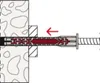 fischer Langschaftdübel DuoXpand 8 x 80 FUS B, 10 Stück Produktbild-Vorschau 3