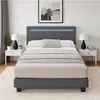BEALIFE BF27 letto imbottito 120x200 cm con rete a doghe | Anteprima dell’immagine prodotto 3