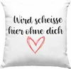 Trendation - Jobwechsel Deko-Kissen mit Füllung 40x40 Produktbild-Vorschau 1