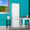 Skye Decor, Adr-621-Pp-1, Mehrzweckschrank, Weiß, 100 % Produktbild-Vorschau 1