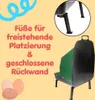 2er Set Legenester für Hühner mit Beinen Abrollnest Produktbild-Vorschau 3