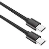 USB-C zu USB-C 3 meter Schnell-Ladekabel schwarz 3m – USB-C Produktbild-Vorschau 4