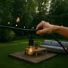 LUMILED Lichterkette Außen 10M mit 10 E27 1,3W LED Lampe Produktbild-Vorschau 8