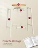VASAGLE Bartisch mit 2 Barhockern Set, einfache Montage, Produktbild-Vorschau 5