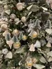 Weihnachtskugeln am Draht 2cm Glas 12 Stück - Winterweiß Produktbild-Vorschau 2