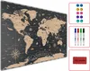A world map product with accessories displayed next to it. Náhľad obrázku produktu