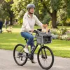 PawHut Hundekorb Fahrrad Vorne Tragbarer Atmungsaktiver Produktbild-Vorschau 9