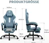 GTPLAYER Gaming Stuhl Ergonomischer Gaming Sessel Produktbild-Vorschau 9